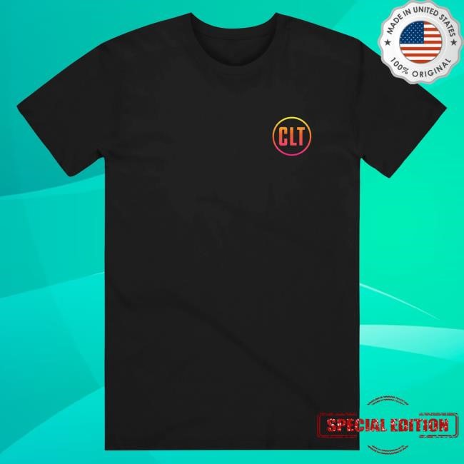 Official 704 Shop Store CLT Gradient Skyline T-Shirts