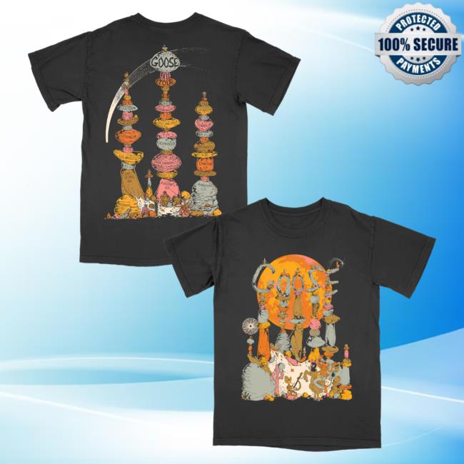 Official Goose The Band Merch Goosetheband Rock Formation Tour Tee