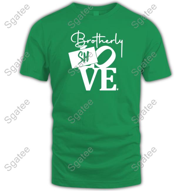 Official Breakingt Brotherly Shove Sign Shirt