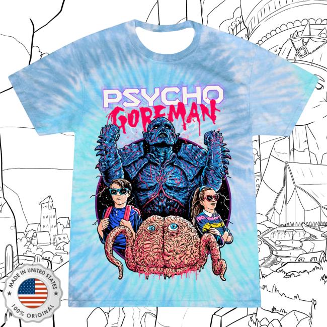 Official Cavity Colors Psycho Goreman: Monster Mash - Shirt 2024 (Galactic Tie-Dye)