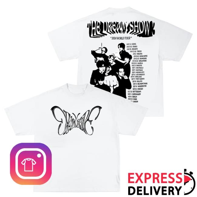 Tds3insg The Dream Show 3 World Tour Tshirt