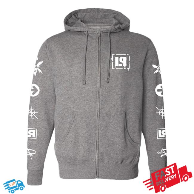 Official Linkin Park Merch Store Linkin Park Lp Icons Zip Crew neck Linkin Park Apparel Clothing Shop LinkinPark
