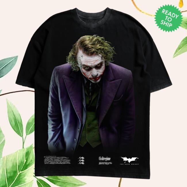 Joker's World American Classic Oversized T-Shirt In Vintage Black