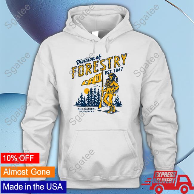 Official Wvu Division Of Forestry Tee Shirt