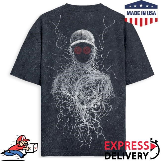 Official Rezz Merch Shop REZZ - Wired Heavyweight Mineral Wash Top Shirt