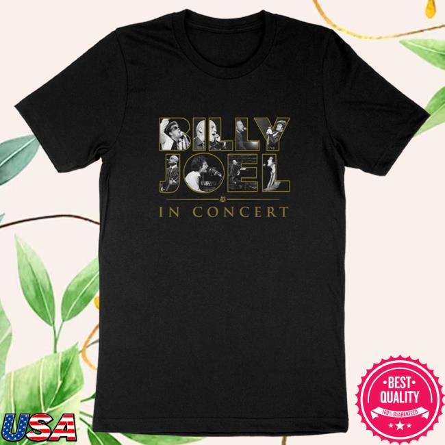Official Billy Joel Merch Store In Concert 23/24 Admat Itinerary Top Shirt Online Exclusive Billy Joel Shop BillyJoel