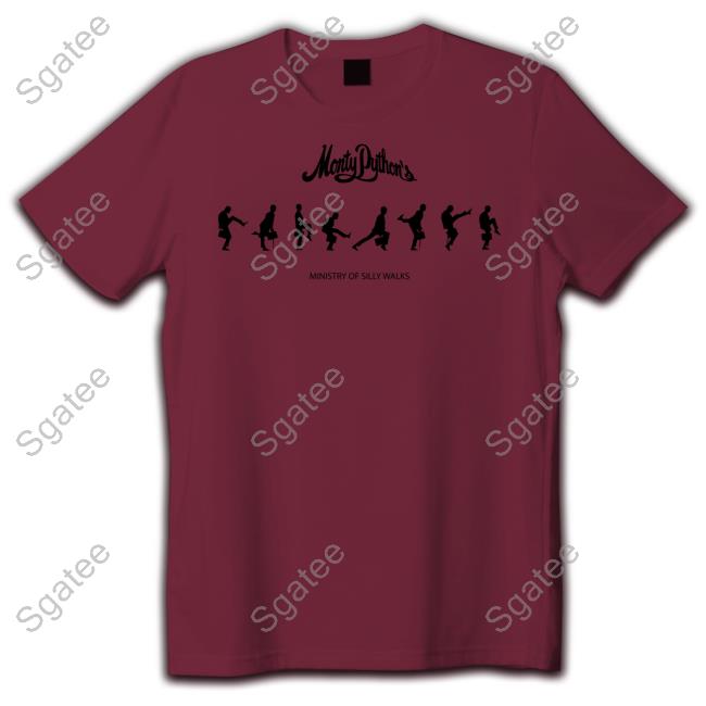 Monty Python Merch Ministry Of Silly Walks Tee Montypythononlinestore