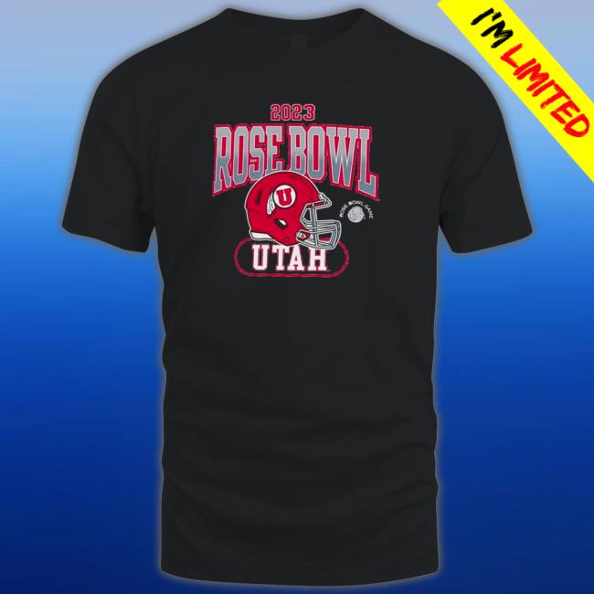 Official Utah Utes Rose Bowl Game 2023 Vintage Helmet Shirts