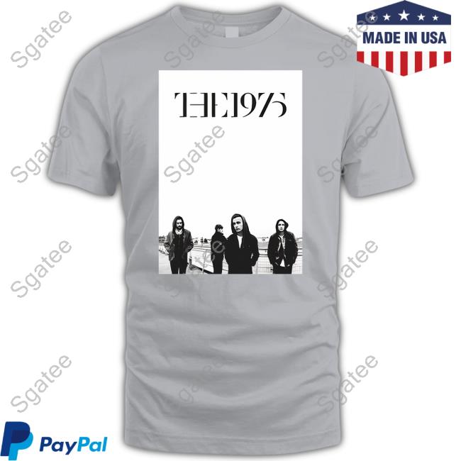 The 1975 Merch Press Shot Sweatshirt The 1975 Merch Press Shot Short-sleeved T-shirt