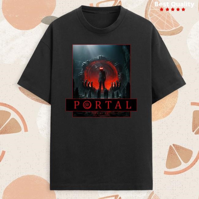 Official Rezz Merch Store Shop REZZ - Portal - San Francisco 2025 Event Shirt