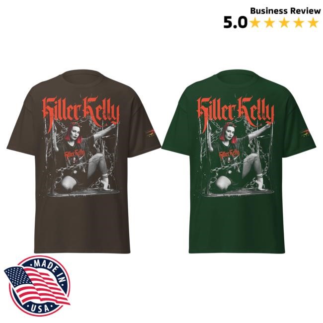 Official Tna Merch Killer Kelly "Chained" Tee