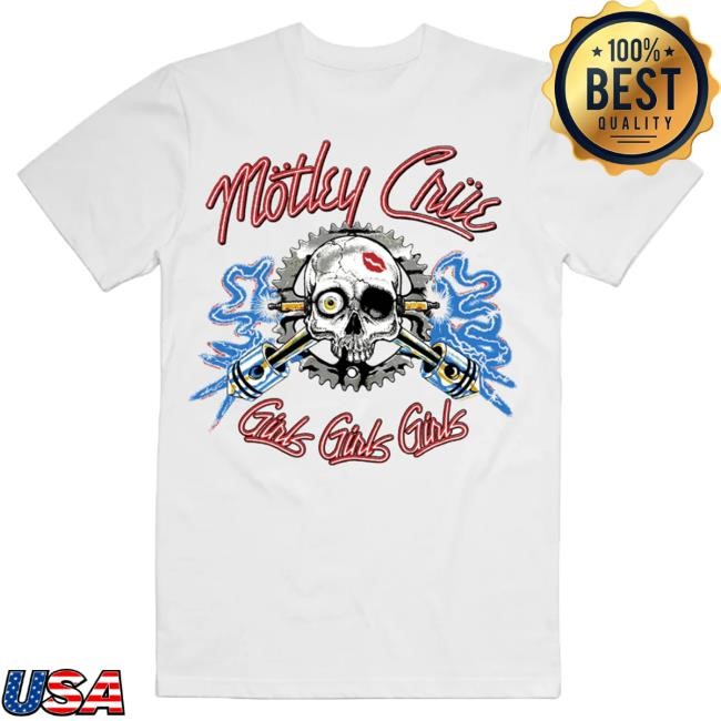 Official Motley Crue Merch Store Mötley Crüe Vintage Spark Plug Tee