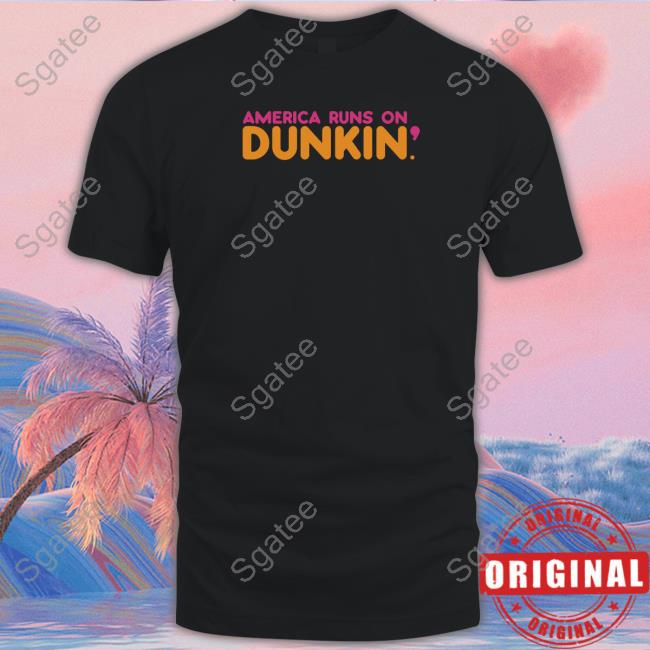 Ben Affleck America Runs On Dunkin Tee Ben's Plaid Shirt