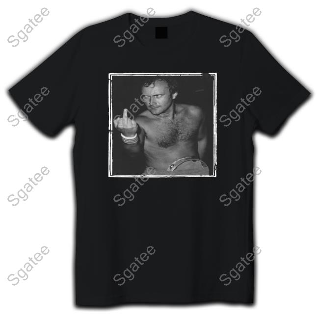 Phil Collins Long Sleeve Tee Shirt