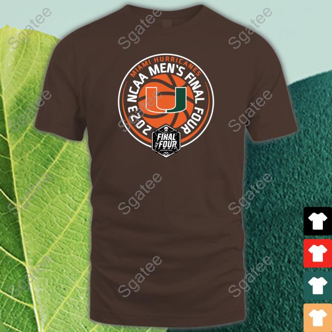 Allcanes Miami Hurricanes 2023 Ncaa Men Final Four T-Shirt