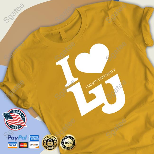 Official I Love Liberty University Sweatshirt