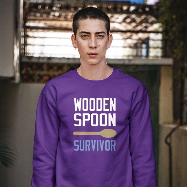 Old School 80S 80Stees Shop Wooden Spoon Survivor Shirt