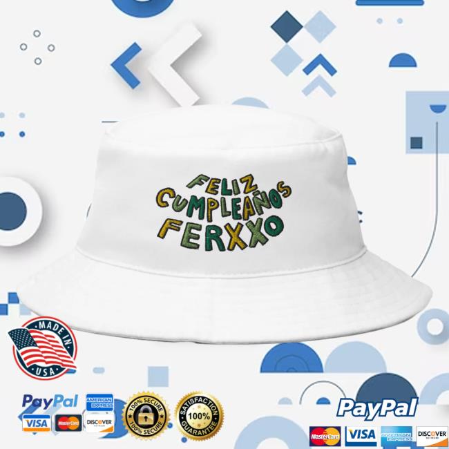 Feid Official Store Inter Feliz Cumpleaños Ferxxo Bucket Cap
