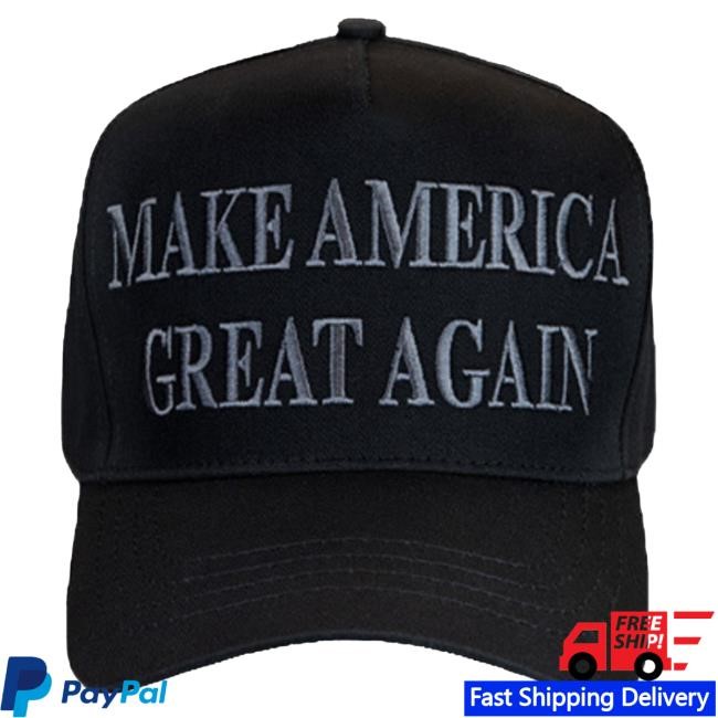 New Donald Trump Drop Dark MAGA Hat Casual Street Fit