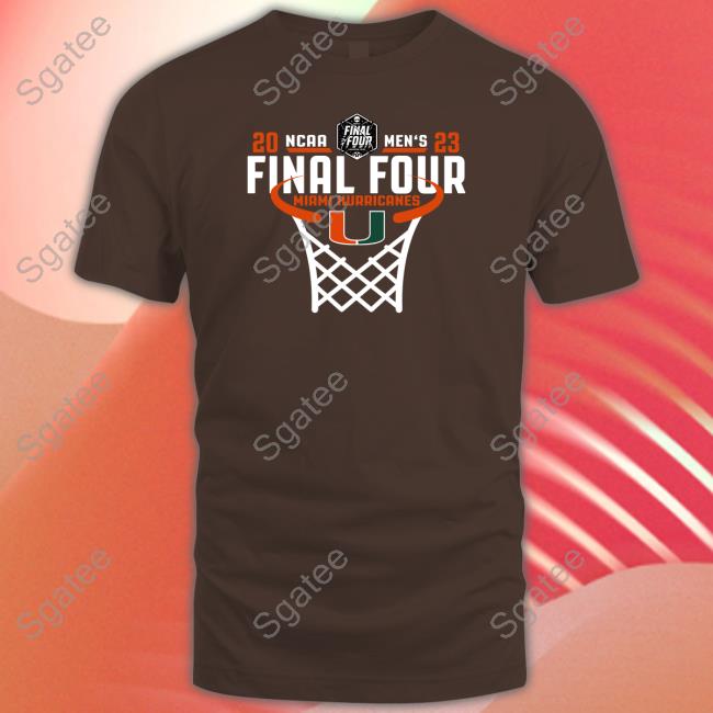 Allcanes Miami 2023 Final Four Net T-Shirt