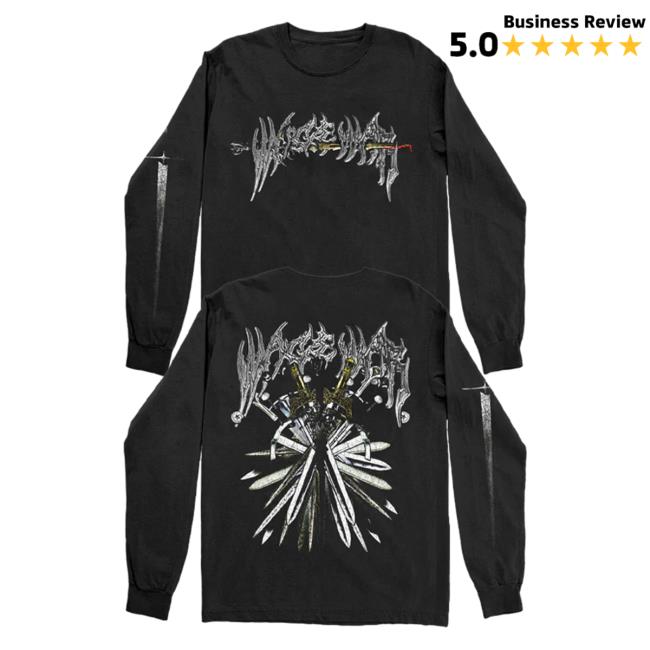 Wage War Merch Swords Long Sleeve Tee