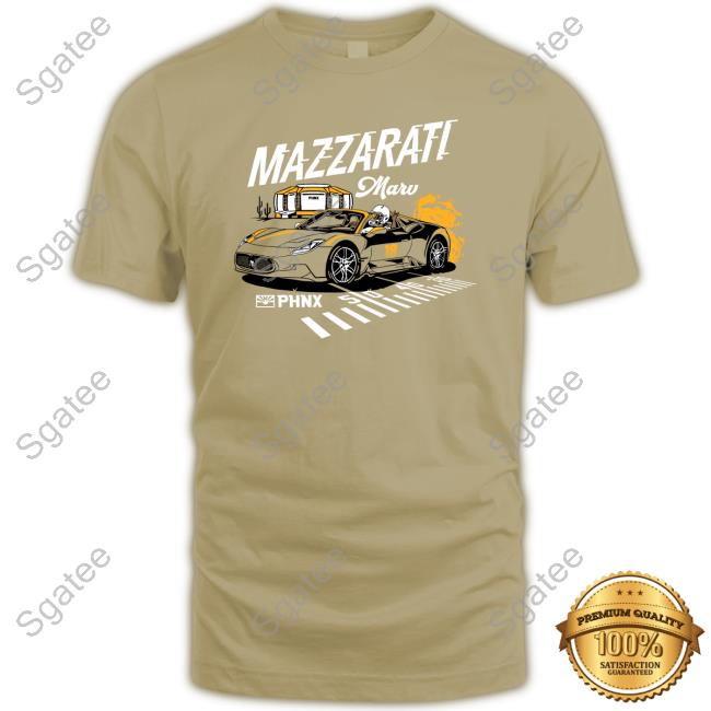 Official PHNX Locker Shop Merch Mazzarati Marv Hot Shirt