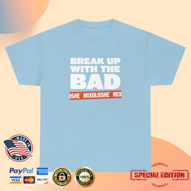 Official OT5 Daily Mixoloshe Merch Store The Mixoloshe Break Up T-Shirt OT5Dailys Apparel Clothing Shop