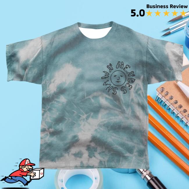 Official Shawn Mendes Merch Store Wonder Sun Tie Dye Shirt New II Shawn Mendes Apparel Clothing Shop