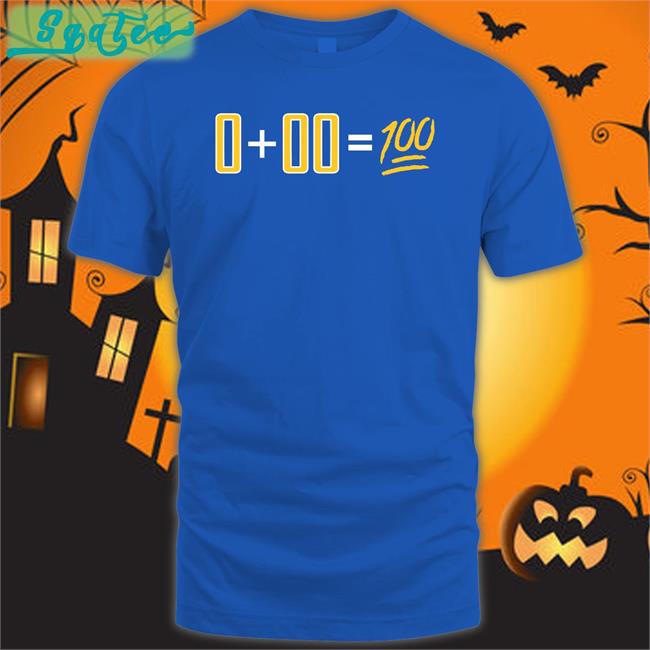 Obvious Shirts 0+00=100 Hoodies Alex Golden