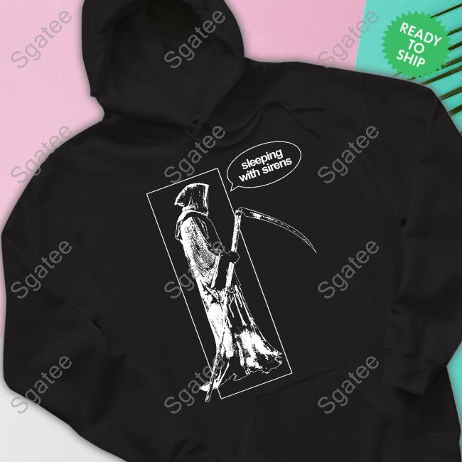 Sirens Merch Grim Reaper Black Shirt