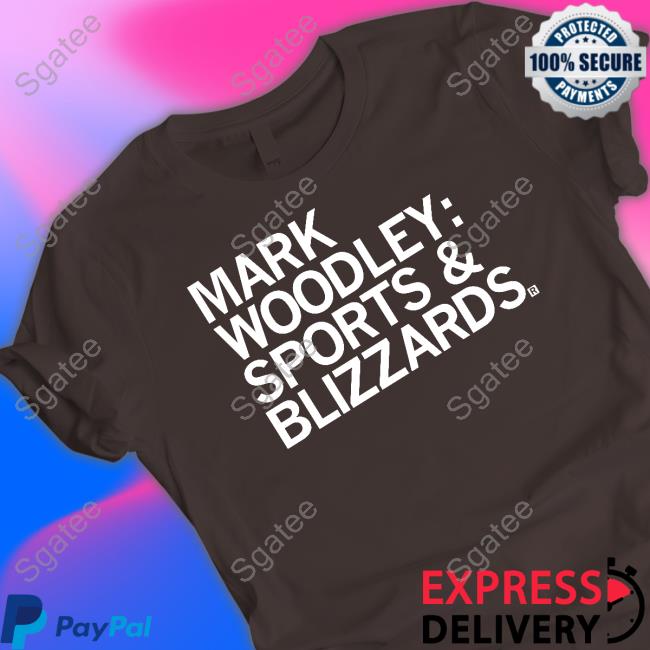 Official Mark Woodley Sports & Blizzards Shirt