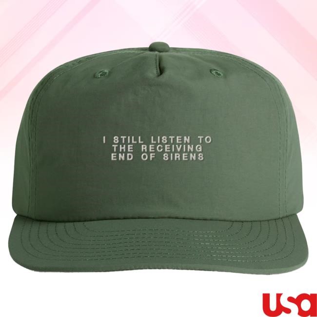Official Down Right Merch The Receiving End of Sirens I Still Listen Cap