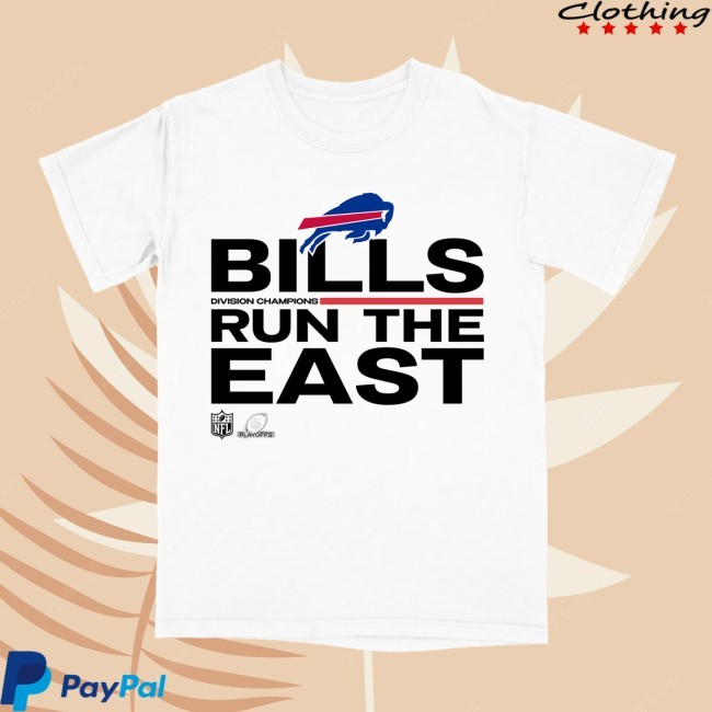 Bills 2021 Afc East Division Champions T Shirt Bills Run The Fast
