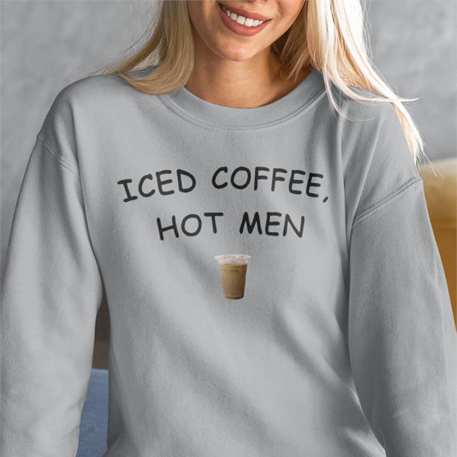 Iced Coffee Hot Men Long Sleeve T Shirt