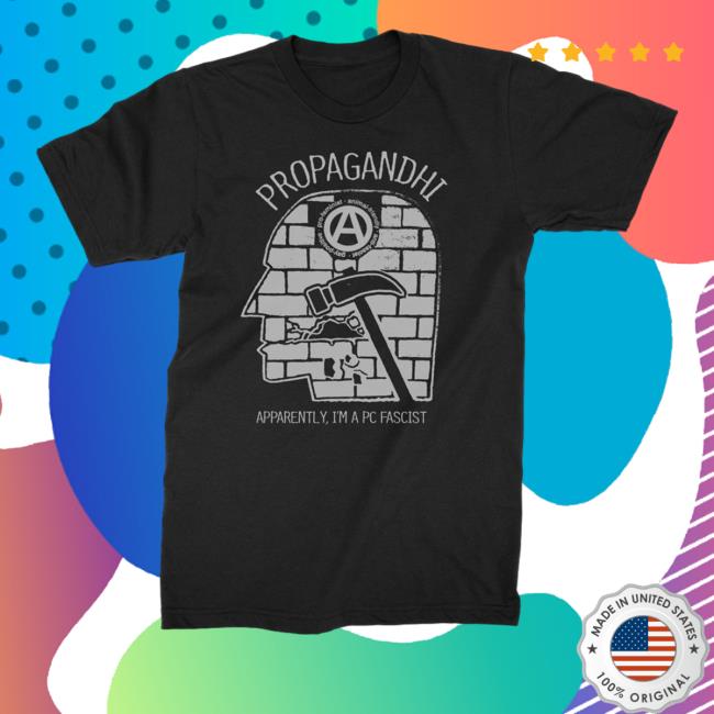 Propagandhi Merch PC Fascist Long Sleeve Shirt