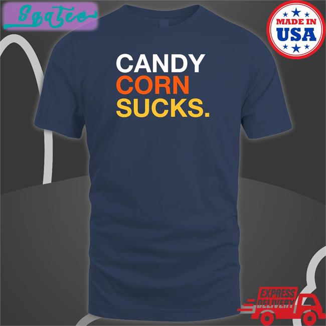 Obvious Shirts Shop Candy Corn Sucks Long Sleeve