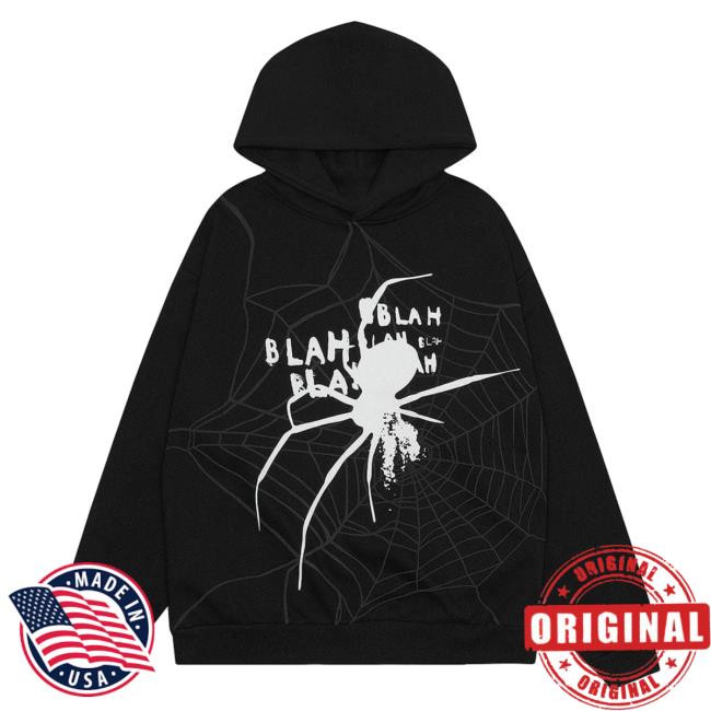 Official Aelfric Eden Merch Store Aelfric Eden Spider Shadow Print Popover Hoodie Black AelfricEden Shop