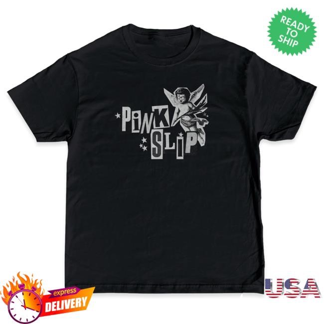 Official Super Yaki & Kerin Cunningham Present: Pink Slip Top Shirt Grey Ink SuperYaki