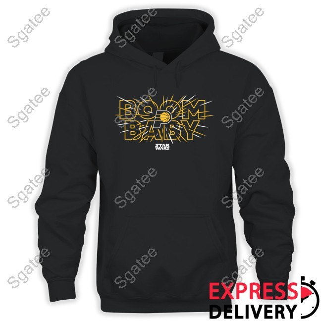 Indiana Pacers Boom Baby Star War New T-Shirt