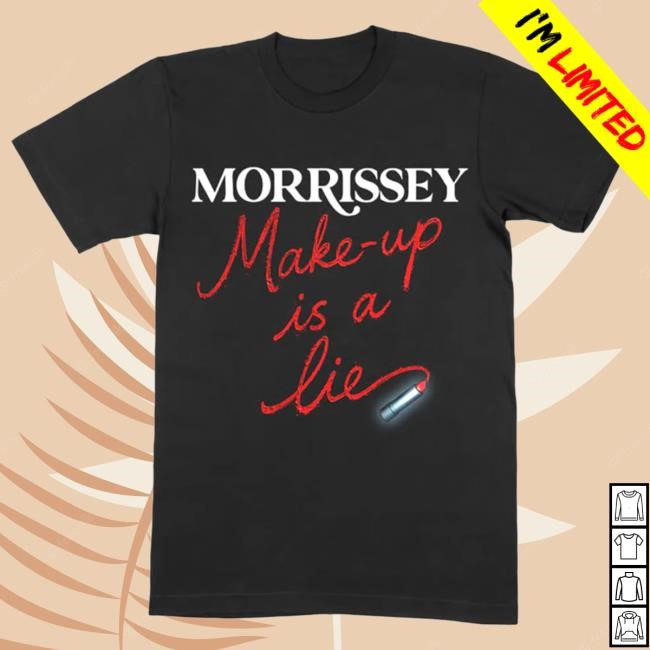Concert Must-Have Morrissey Lipstick Graphic Tee Design