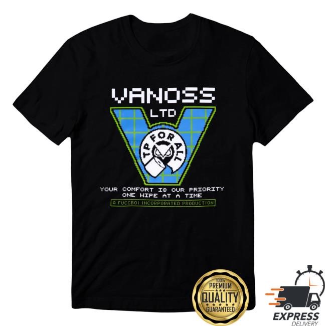 Vanoss Shop Merch TP For All Hot Shirt White