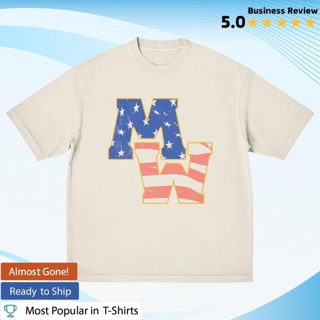 Morgan Wallen Mw Stars And Stripes Tees Morgan Wallen Merch Official