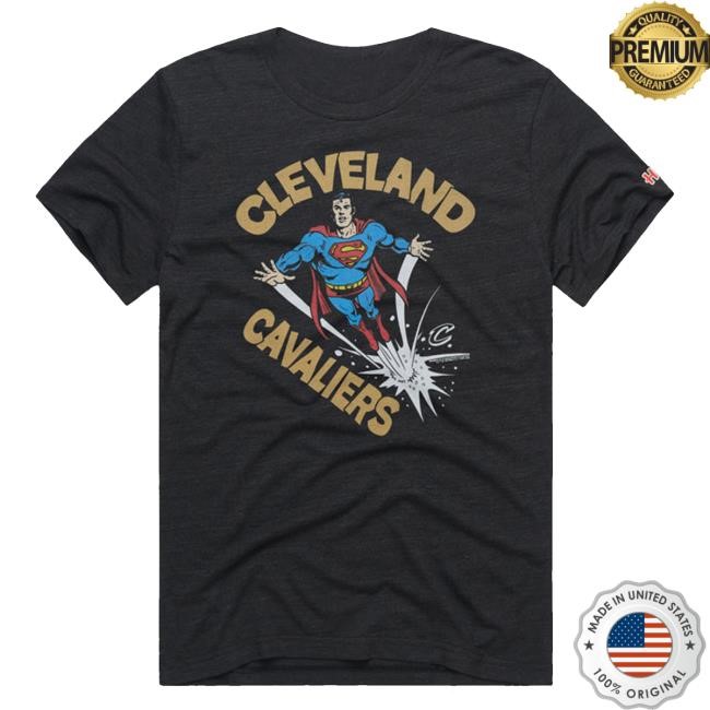 Dc Comics Superman X Cleveland Cavs Shirt New