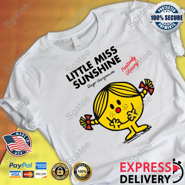 Official Little Miss Sunshine Hoodie Comic ReLief Red Nose Day