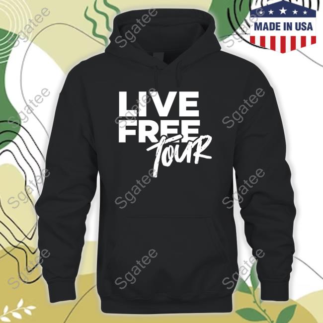 Official Live Free Tour Tee Shirt