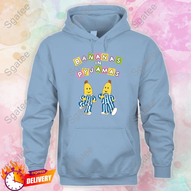 Abc Merch Official Bananas In Pyjamas Adult T-Shirt