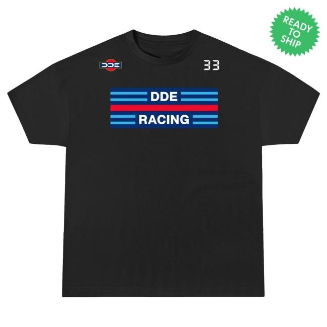 Official DDE Merch Store Speed Black Shirt