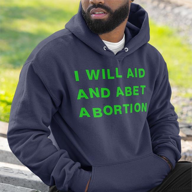 Meredith Salenger I Will Aid And Abet Abortion Tee