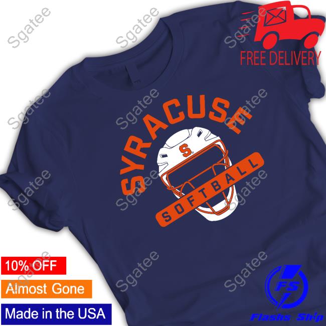 Syracuse Orange Team Catcher Softball Shirt