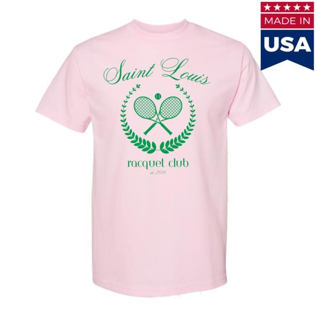 Arch Appareal Saint Louis Racquet Club Crest Heavyweight Hot Shirt